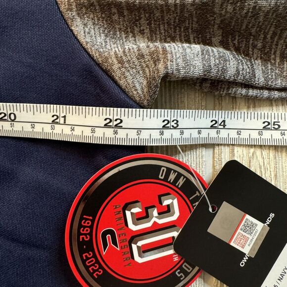 Colosseum Xavier Musketeers Logo Full Snap Hooded Jacket Men’s L Blue Gray New - Picture 12 of 14